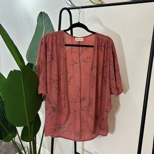 Olive Tree Women's Floral Kimono Multicolor Size M Vintage